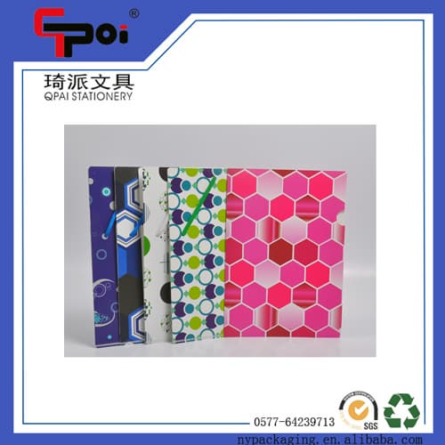 Wholesale PP Stationery Elastic File Folder Document Folder